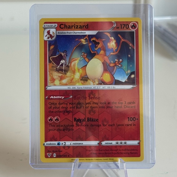 Pokémon Charizard Stage 2 Card. - Picture 1 of 2